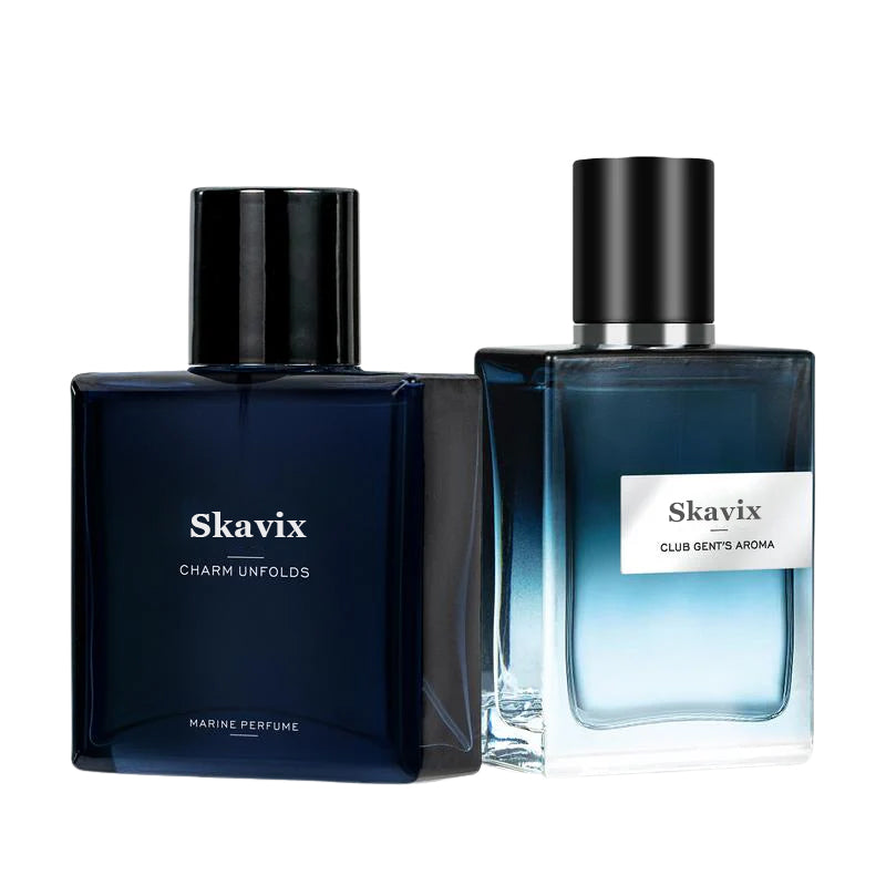 Final 3 Hours: 60%OFFđ„Skavix Gentlemenâs Fragrance Set with Marine Perfume & Club Gentâs Aroma