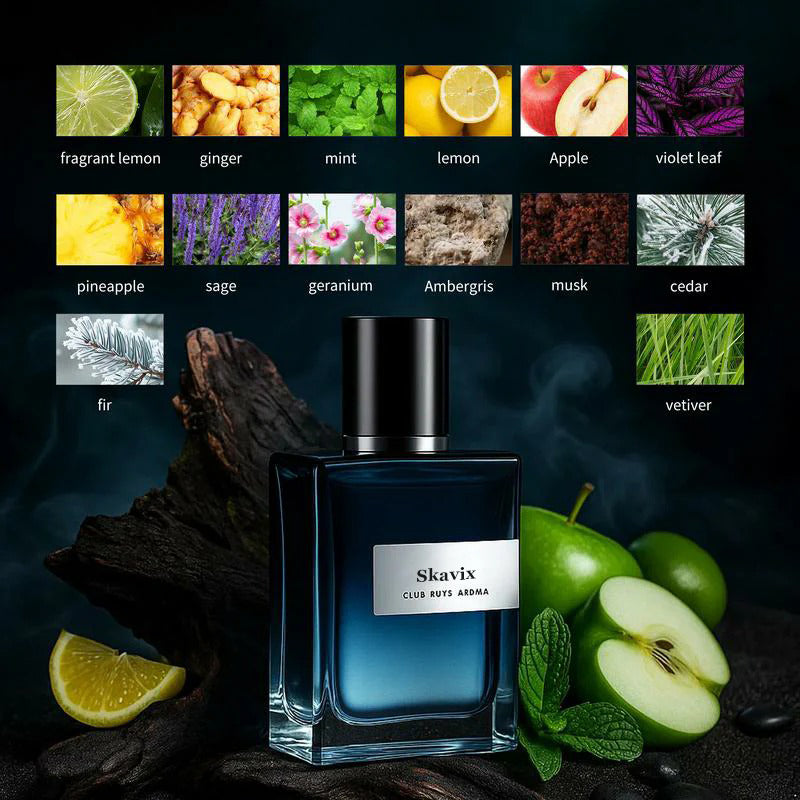 Final 3 Hours: 60%OFFđ„Skavix Gentlemenâs Fragrance Set with Marine Perfume & Club Gentâs Aroma