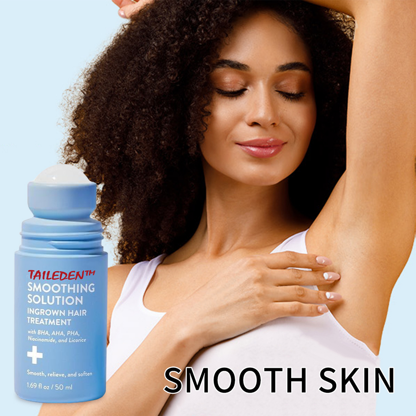 TAILEDEN™ Smoothing Solution Ingrown Hair Treatment: Glide Your Way to Silky-Smooth, Bump-Free Skin