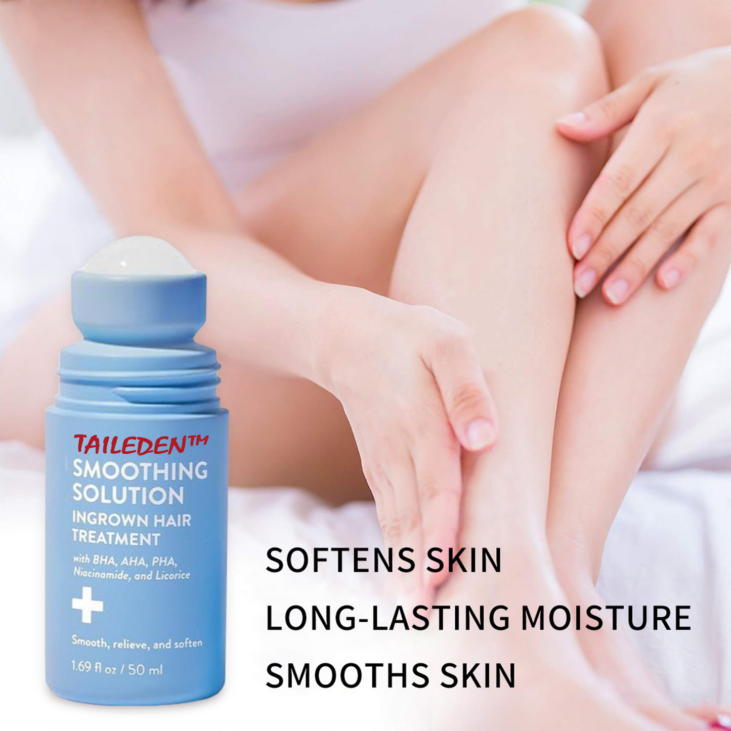 TAILEDEN™ Smoothing Solution Ingrown Hair Treatment: Glide Your Way to Silky-Smooth, Bump-Free Skin