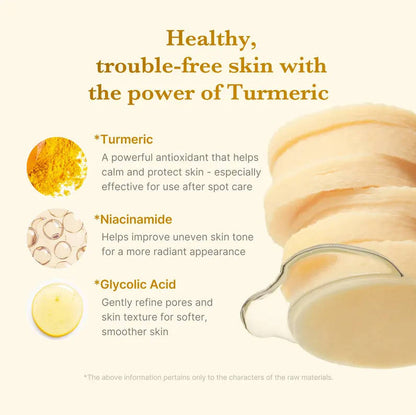 Alisanda™ Kojic Acid Turmeric Clarifying Toner Pad