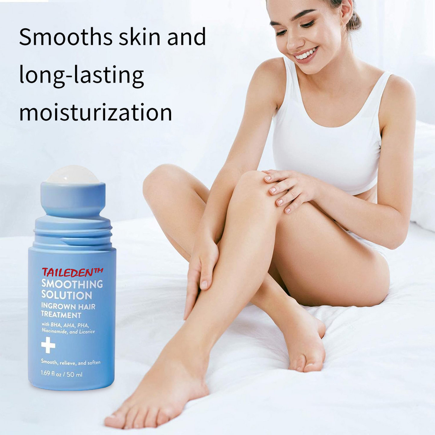 TAILEDEN™ Smoothing Solution Ingrown Hair Treatment: Glide Your Way to Silky-Smooth, Bump-Free Skin