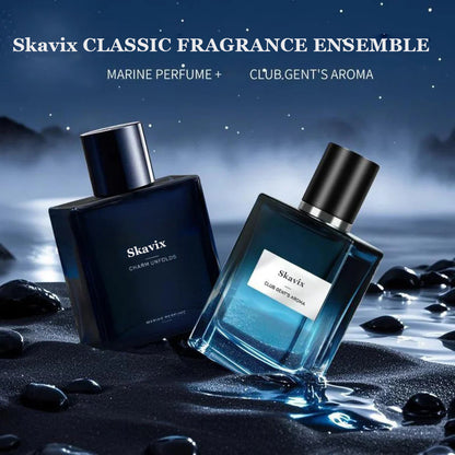 Final 3 Hours: 60%OFF🔥Skavix Gentlemen’s Fragrance Set with Marine Perfume & Club Gent’s Aroma